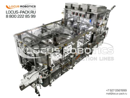 RC-100 Automatic Monoblock for Small Containers | Rinse, Fill, Cap