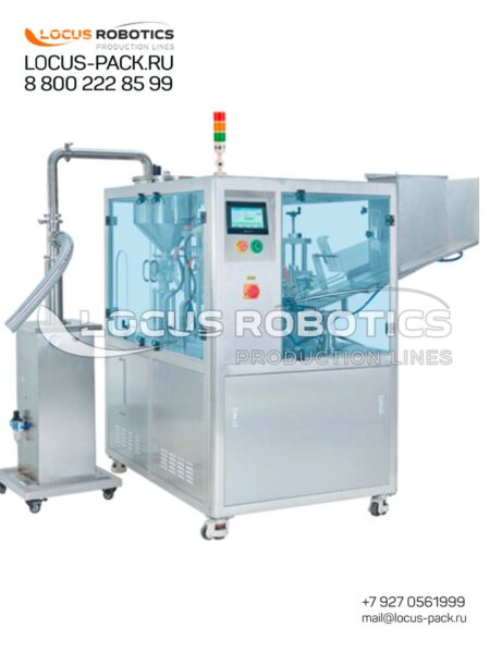 TB-30 Automatic Tube Filling Monoblock for PET Tubes with Constant Product Feeding System