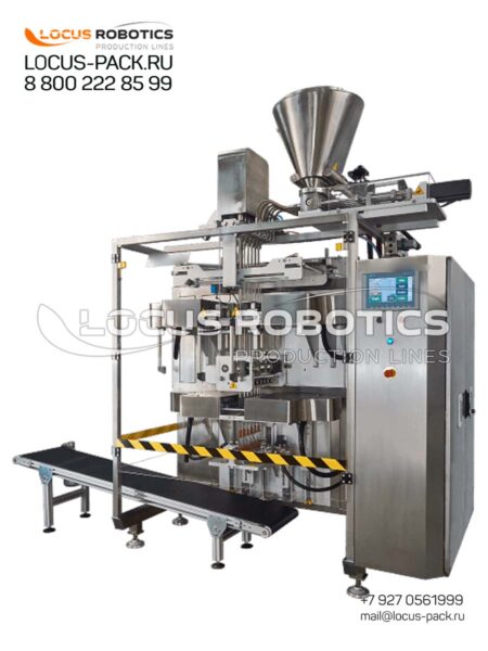 LPV-50 Multi-Lane Vertical Form-Fill-Seal (VFFS) Machine with Piston Doser for Sachet Packets