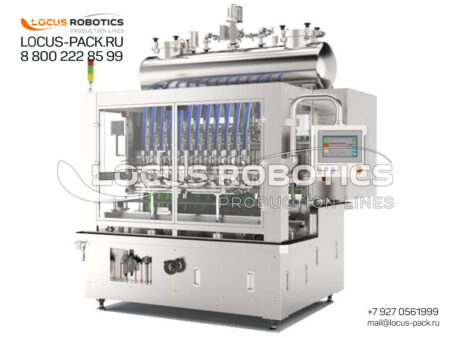 LF-100: Automatic Piston Block for Aseptic Filling of Liquid and Viscous Products
