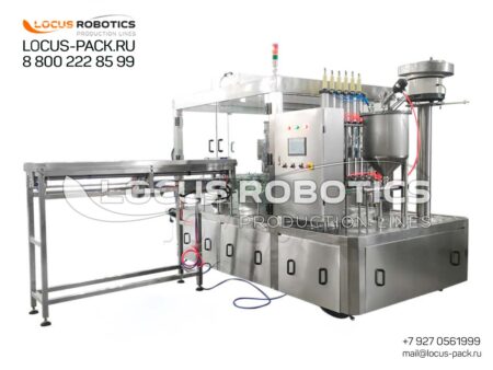 LDP-200 High-Speed Rotary Monoblock with 6 Filling Nozzles with Doypack Pauch