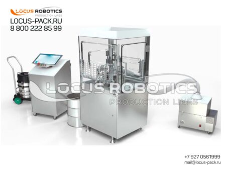 LHGC-500 Automatic Capsule Filling Machine for Sterile Pharmaceutical Production (GMP Compliant)
