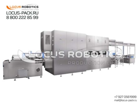 LSPC-1000 Automatic Complex for Washing, Sterilization, Filling, and Sealing of Glass Ampoules in a Class A Cleanroom
