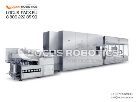 LSPC-1000 Automatic Complex for Washing, Sterilization, Filling and Stoppering of Glass Vials (2R-10R) in Class A Cleanroom