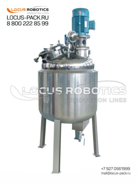 V-50 - 800L Sealed Reactor with Agitator and Sampling Device