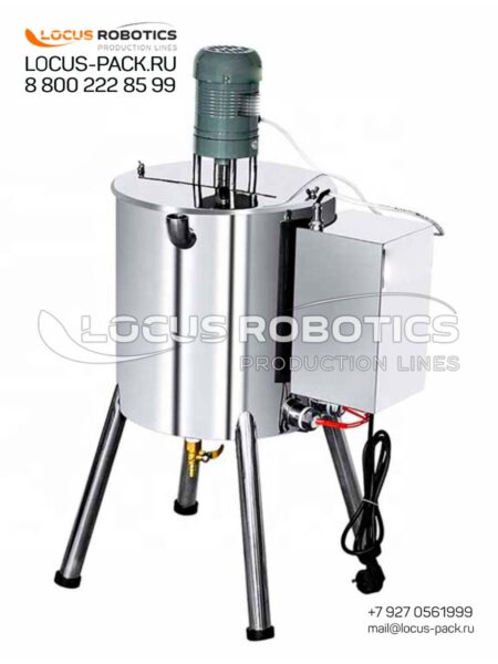V-30 - 30L Melting Tank with Heating Jacket and Agitator for Cosmetic Wax