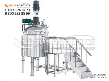 V-100 - 600L GMP Pressure Reactor for Pharmaceutical Production