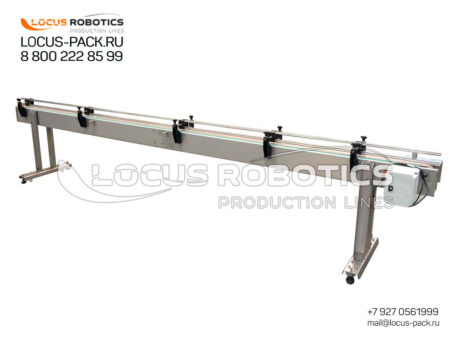 K-10 Plate Conveyor for Glass Bottles in the Food Industry