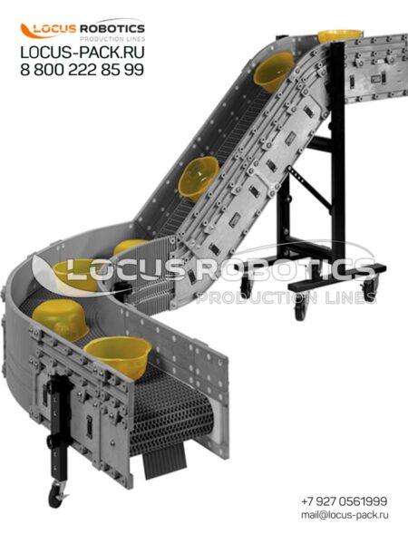 CP-10 Bucket Elevator Conveyor for Portioned Product Feeding