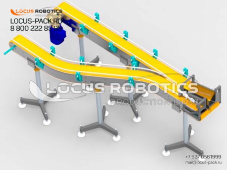 K-10 Double Transition Belt Conveyor