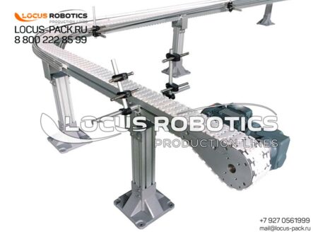 K-10 Aluminum Profile Plate Turn Conveyor
