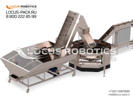 CP-500 High-Performance Disc-Type Orbital Orienter with Output Vacuum Conveyor for Large Containers