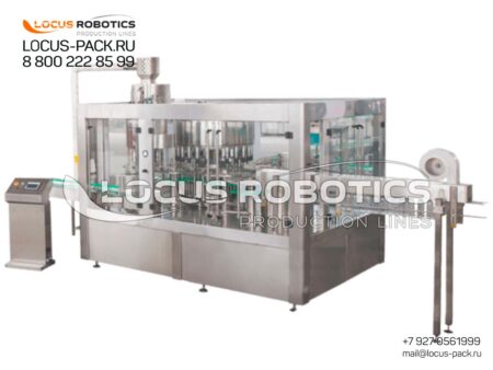 LR-500 Series: High-Speed Rotary Monoblock for PET Bottle Filling and Capping