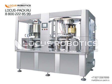 LR-500 Series: High-Speed Rotary Can Filling and Seaming Machine