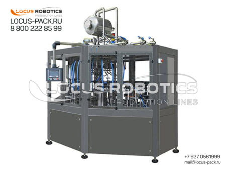 LR-500 Series: Automatic Rotary Aseptic Monoblock for Milk & Dairy Product Filling
