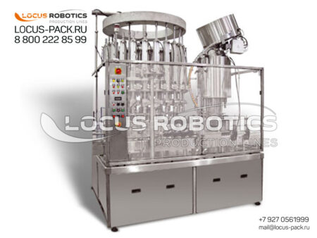 LR-500 Series: Rotary Hot-Fill Monoblock for Juice and Beverage Packaging