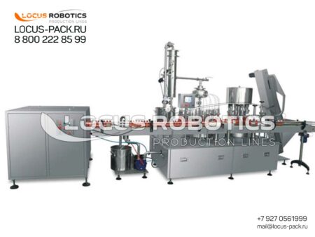 LR-500 Series: Rotary Filling & Capping Monoblock with Container Orienter for Non-Sterile Pharmaceuticals and Dietary Supplements