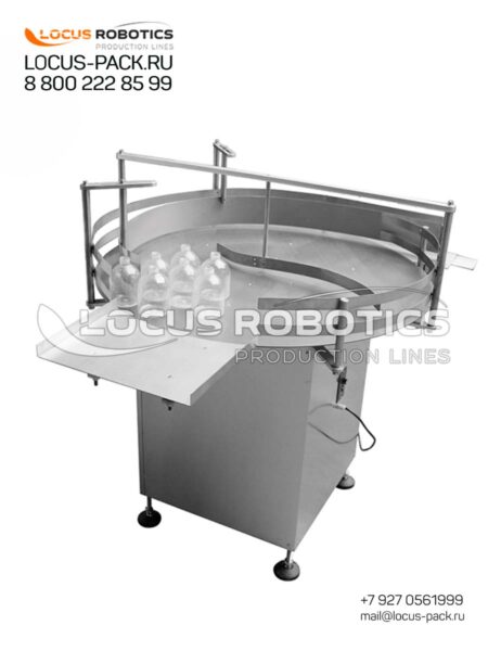T-10 Input Feeding and Accumulation Table for Glass Pharmaceutical Containers