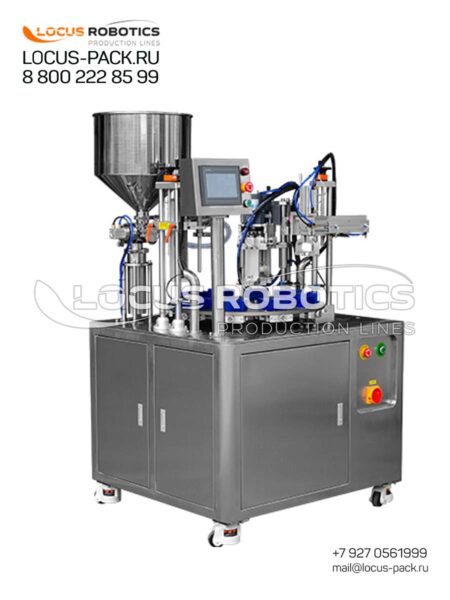 LR-200 Compact Semi-Automatic Filling & Capping Station with Trigger Capper