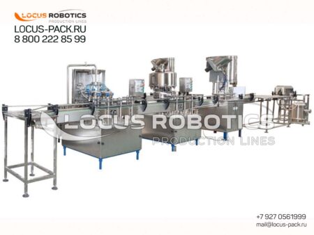 R-600 Fully Automatic Rotary Rinsing, Filling, Capping, and Heat Shrink Wrapping Monobloc Line