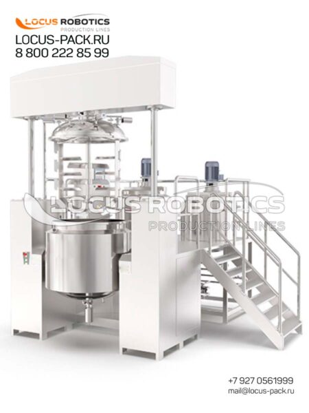 V-1000 Three-Reactor Emulsifier System for Pharmaceutical Synthesis