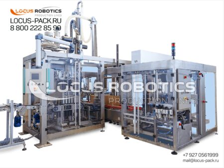 LRCP-100 Automatic Case Packer for Tetra Pak Packet Packaging