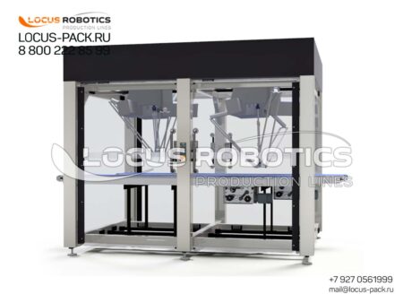 ROB-600 Linear Sorting Station with Dual 2-Axis Robots