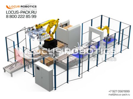ROB-300: Automated Robotic Palletizing System