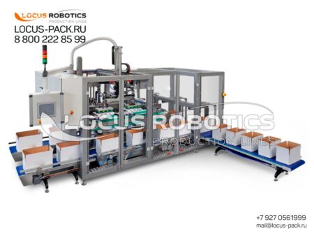 LRCP-100 Case Packer for Flexible Packaging