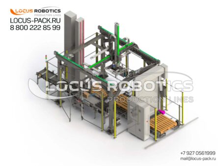 ROB-300: High-Speed Automated Palletizing System