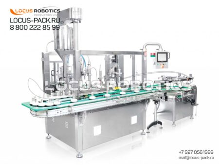 LR-200 Automatic High-Speed Ring-Type Monoblock with Integrated Lifting Agitator for Premium Cosmetic & Personal Care Filling
