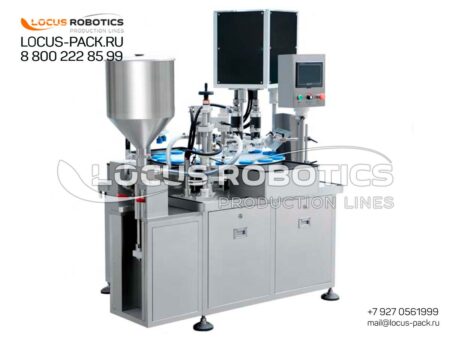 LR-200 Semi-Automatic Rotary Monoblock for Precision Micro-Dose Liquid Filling and Screw Capping