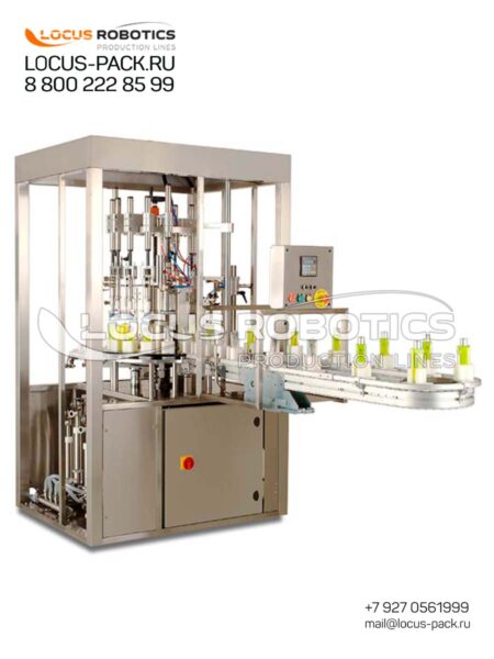 LR-200 Automatic Ring-Type Monoblock Station for Shampoos and Strongly Foaming Liquids