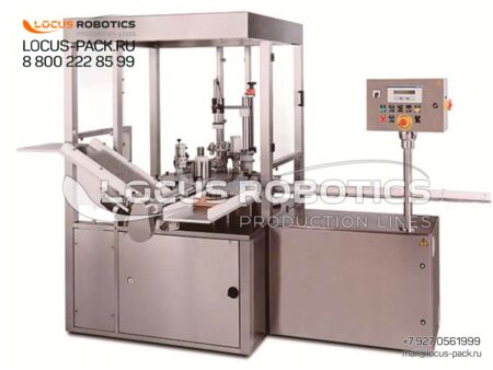 LR-200 High-Precision Rotary Auger Filling & Capping Monoblock for Viscous Cosmetic and Personal Care Products
