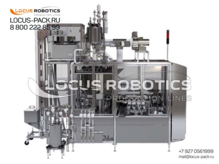 LR-200 Monoblock for the Aseptic Filling of Milk, Fermented Dairy Products, or Juices into Plastic Bottles