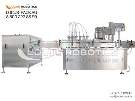 LR-200 Automatic Rotary Monoblock with Bottle & Cap Orientation System