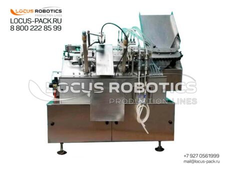 Automatic Ampoule Monoblock with Ceramic Dispensers for Thick & Viscous Preparations - Model A-50