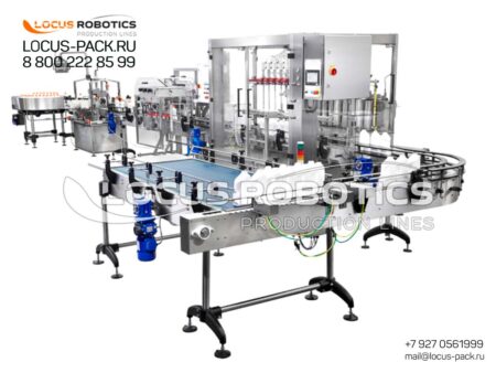 R-200 High-Throughput Automatic Line: Integrated Filling, Capping, and Labeling for 1 to 5 Litre Household Cleaning Products