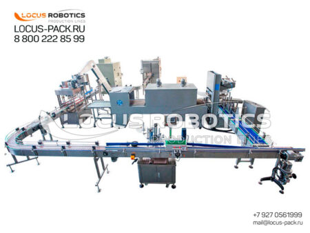 R-400 Complex Automatic Packaging Line with Dual Filling Blocks and Integrated Group Packaging System