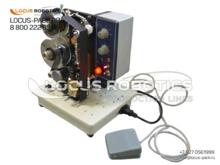 LocDad-100 Desktop / Tabletop Date Coder (Manual Expiry Date and Batch Code Printer)
