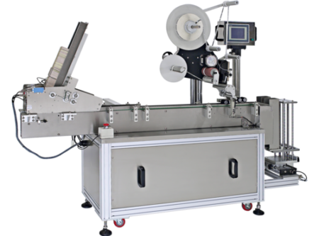 LL-200 Robotic Labeling Line with Automatic Sheet Feeder and Unload Module