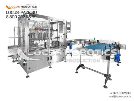 LF-100 8-Nozzle Piston Filling Block for Chemical Canisters