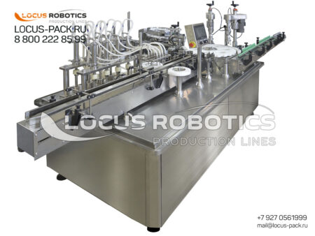 LR-200 Precision Monoblock for Dropper Bottle Assembly & Filling